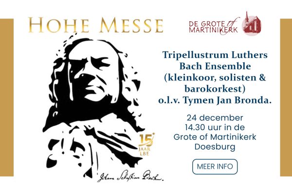 24 december  14.30 uur in de Grote of Martinikerk Doesburg