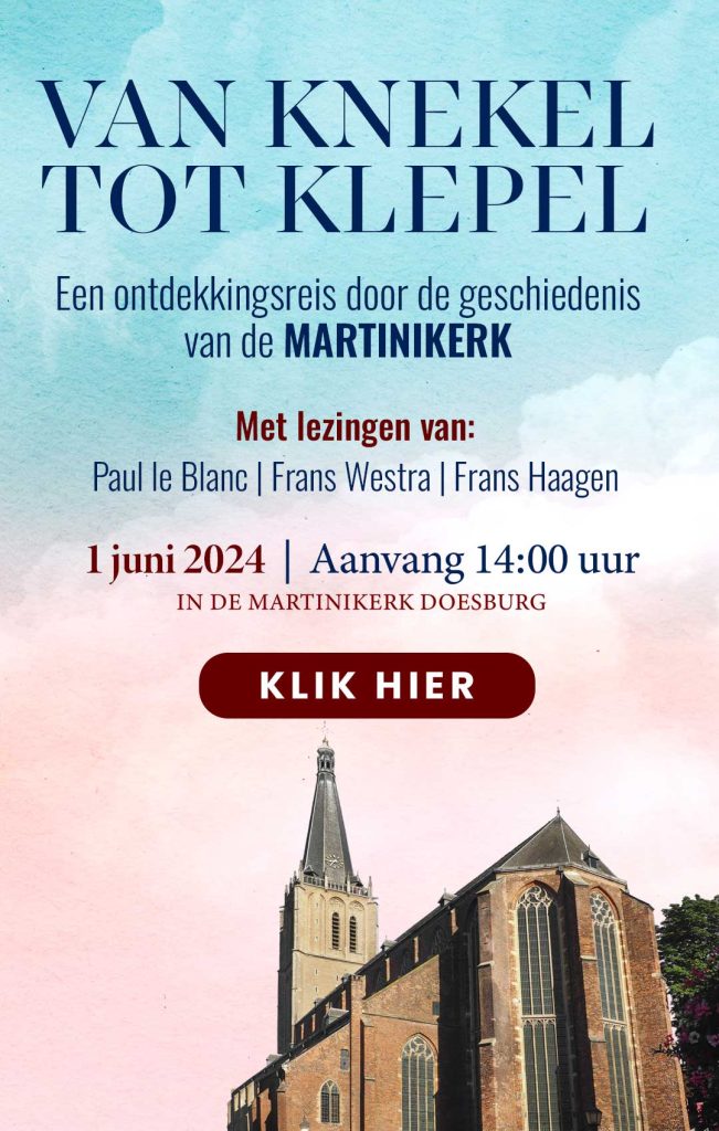 Van Knekel tot Klepel Een ontdekkingsreis door de geschiedenis van de Martinikerk.